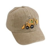 Kids Baseball Hat, Toddler Cute Excavator Embroidery Cap Age 2-10 Adjustable Cartoon Baseball Cap Boys Girls Sun Hat Birthday Gift